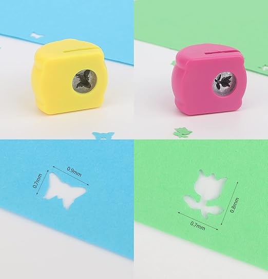 Craft Punches 20pcs, Katfort Hole Punch Shapes 20 Patterns, Craft Hole Punch - Image 4