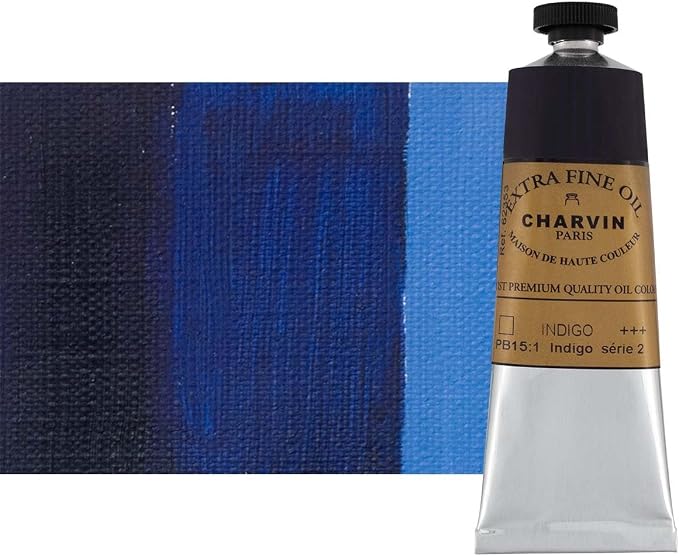 Charvin Extra Fine Oil Paint, Indigo 60 ml by Unknown