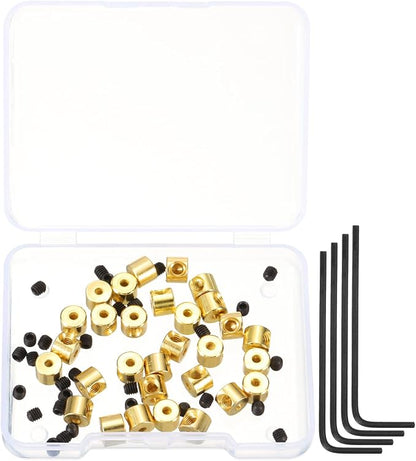 MECCANIXITY 30 Pcs Metal Locking Pin Backs, Locking Pin Keepers Locking Clasp by MECCANIXITY