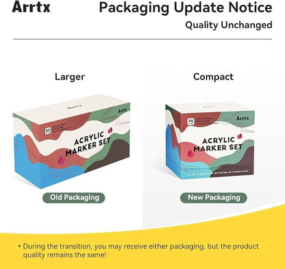 Arrtx 90 Colors Paint Markers, Acrylic Paint Pens - Image 2