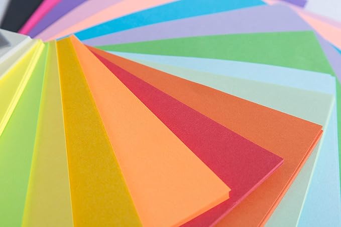 Origami Paper 500 Sheets, 20 Vivid Colors, Double Sided Colors Make Colorful - Image 3