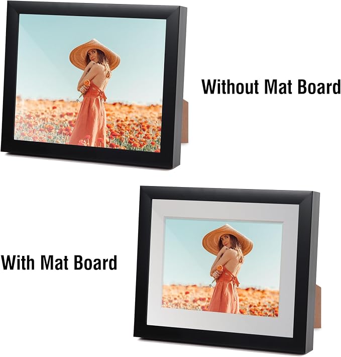 Falling in Art 5 Pack Acid Free 12x12'' White Picture Mats Board Show Kit - Image 6
