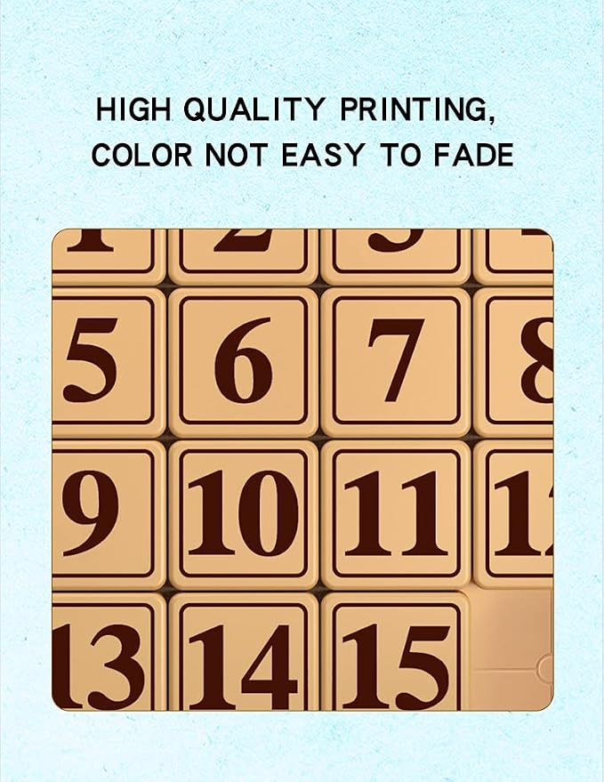 Cuberspeed magnetized Klotski Puzzle Slide Number Puzzle Puzzle Brain Teasers - Image 4