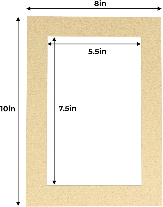 8x10 Mat for 6x8 Photo - Image 3