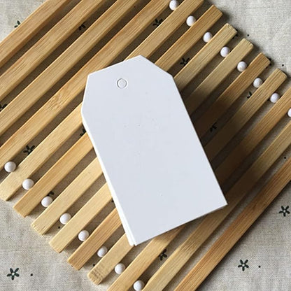 200 PCS Paper Gift Tags with Free 200 PCS Cotton Strings, Blank Hangtags - Image 4