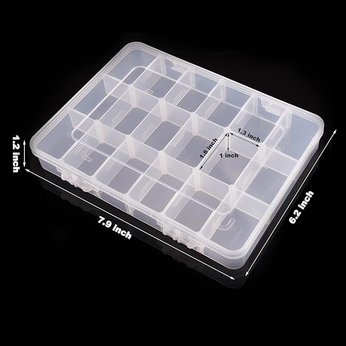 18 Grids Plastic Organizer Box - Image 3