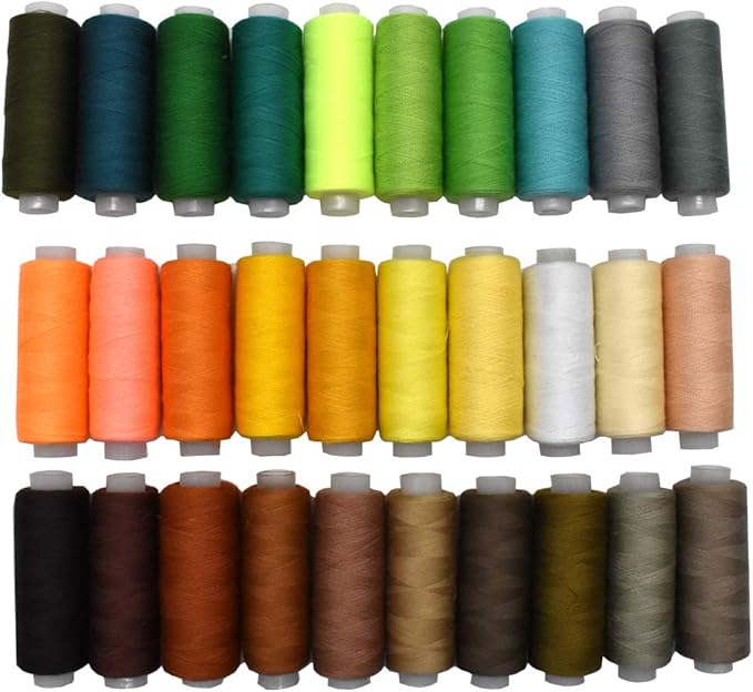 Sewing Thread 60 Colors Sewing Industrial Machine and Hand Stitching Cotton - Image 4