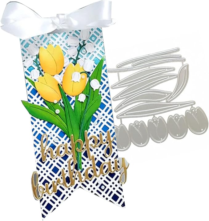 Cutting Dies Metal Stencils Scrapbooking Tools Flowers Lace Frame DIY Embossing - Image 2