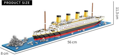 Titanic Architecture Set Micro Building Blocks Model Kit - Image 6