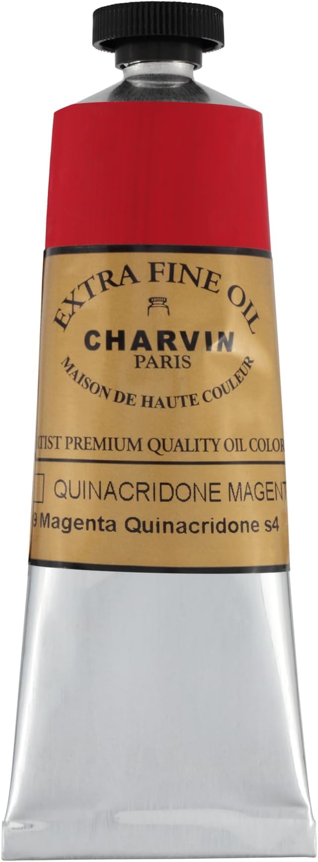 Charvin Extra Fine Oil Paint, Quinacridone Magenta 60 mL - Image 2