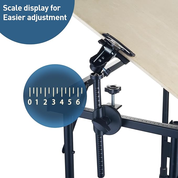 Artist Easel Stand Metal Foldable Portable Ergonomic Adjustable Easel - Image 6