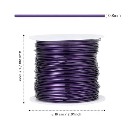 82FT Jewelry Wire 20 Gauge Tarnish-Resistant Copper Beading Wires Roll Bulk - Image 3