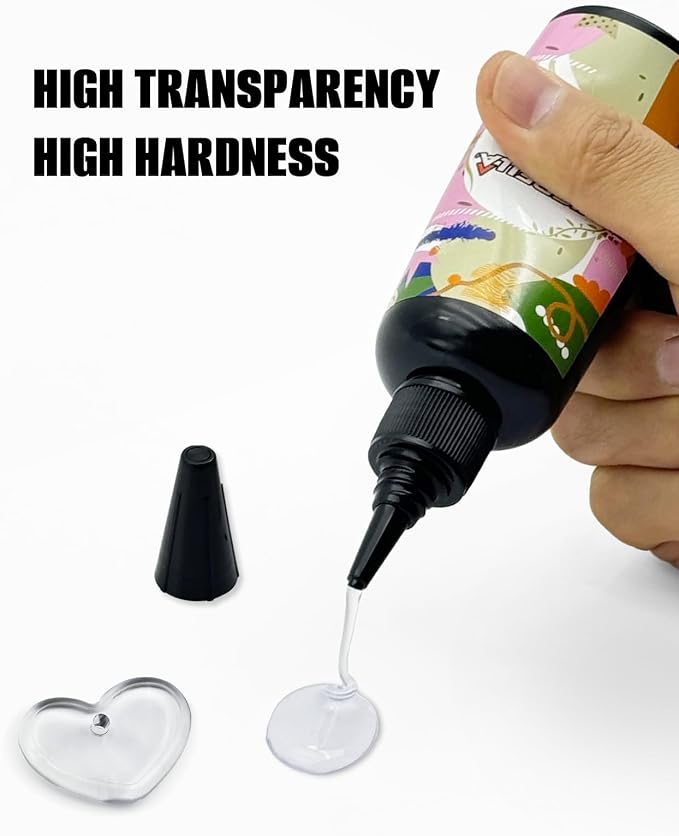 Visbella UV Resin Making Kit, Fast Curing Hard Type Clear Resin - Image 3