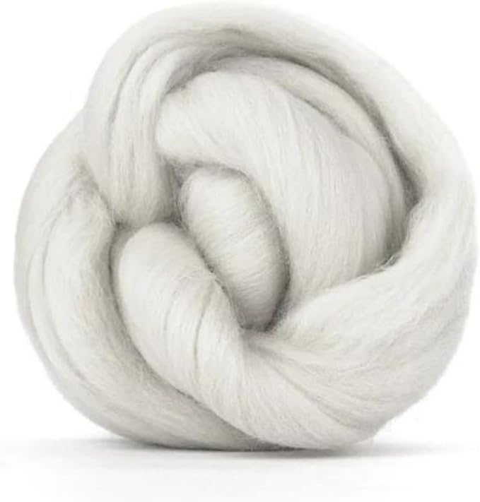 Revolution Fibers Merino Wool Combed Top | 1 lb Premium Wool Roving | 22 Micron by RevolutionFibers