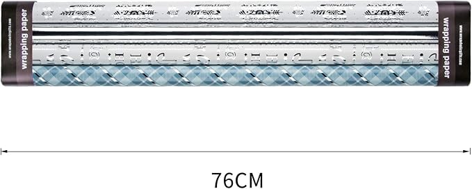 WRAPAHOLIC 30 Inch Christmas Wrapping Paper Roll - Image 2