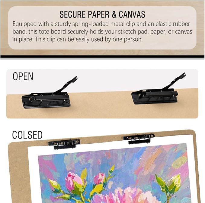 Drawing Board - 23" x 26" Sketch Board - Portable Sketch Board - Image 3
