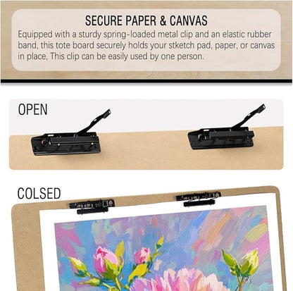 Drawing Board - 23" x 26" Sketch Board - Portable Sketch Board - Image 3