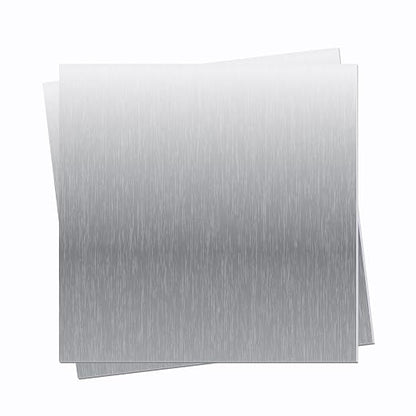 2 Pieces 6061 T651 Aluminum Sheet Metal 6X 6x0.02 Inch Rectangle Metal Plate - Image 4