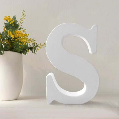 Wood Letters 4.3 Inch, Wooden Letters by UVEPBSMN