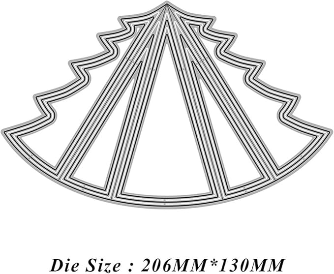Mvchifay Cutting Dies for Card Making Metal Die-Cuts Scrapbooking Tool Hollow - Image 4