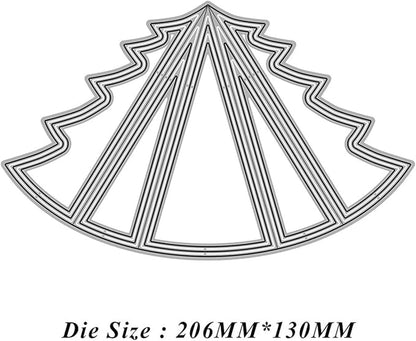 Mvchifay Cutting Dies for Card Making Metal Die-Cuts Scrapbooking Tool Hollow - Image 4