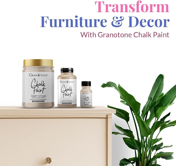 GRANOTONE Chalk Paint for Furniture | Matt-Finish Water-Based Acrylic Paint for - Image 2