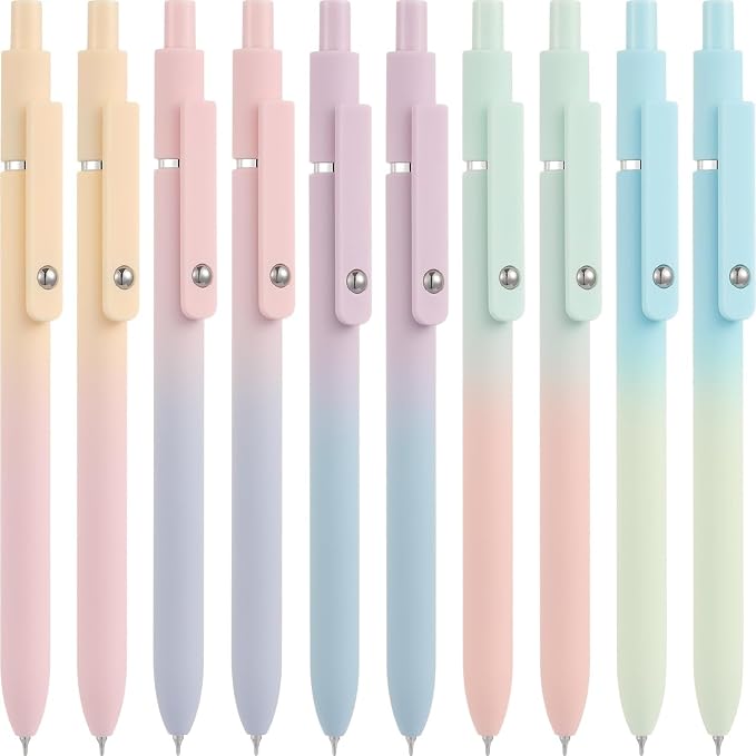 Vanhench 10Pcs Gel Pens, Cute Pens by Vanhench