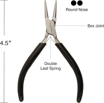 The Beadsmith Precision Series Pliers Set – 3-Piece Kit: Chain Nose, Round Nose - Image 2