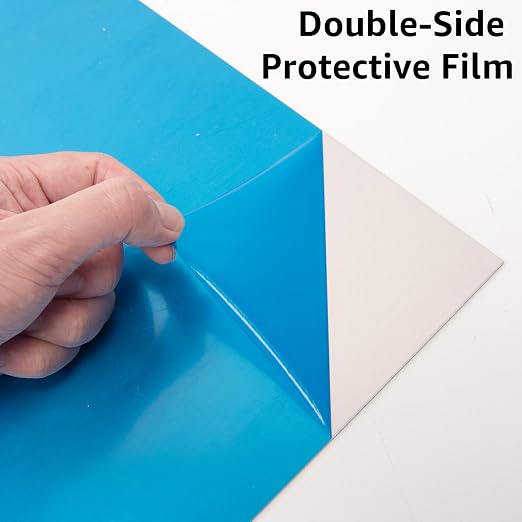 2 Pack 6061 T651 Aluminum Sheet Metal 6" x 12" x 1/8" Rectangle Metal Plate - Image 4