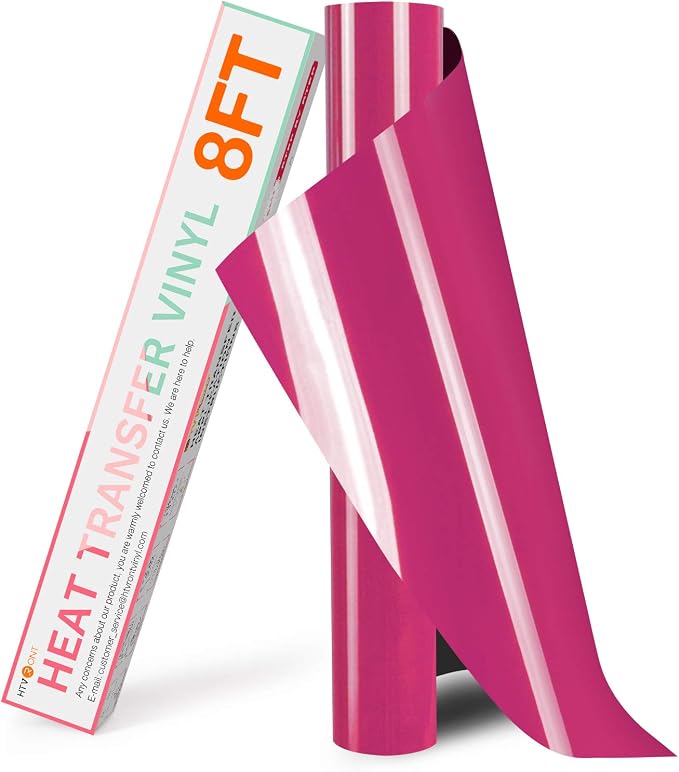 HTVRONT HTV Vinyl Rolls Heat Transfer Vinyl by HTVRONT