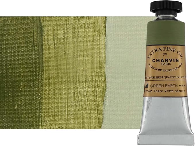 Charvin Extra Fine Oil Paint, Rich Texture, Poppy Oil-Based, Light-Fast by Unknown