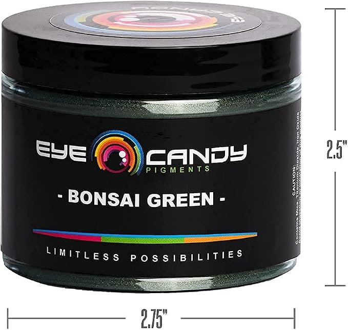 Eye Candy Pigments Premium Green Mica Powder - Image 9
