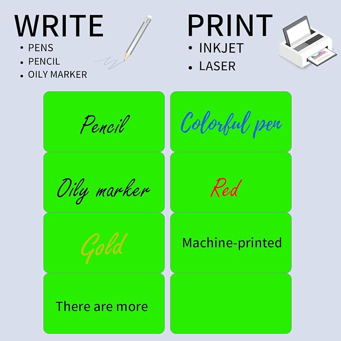 STARLIBOO Shipping Labels Stickers, Permanent Adhesive Sticker - Image 5