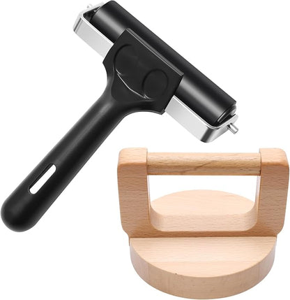 Coitak 1+1 Pcs Wooden Block Printing Baren by Coitak
