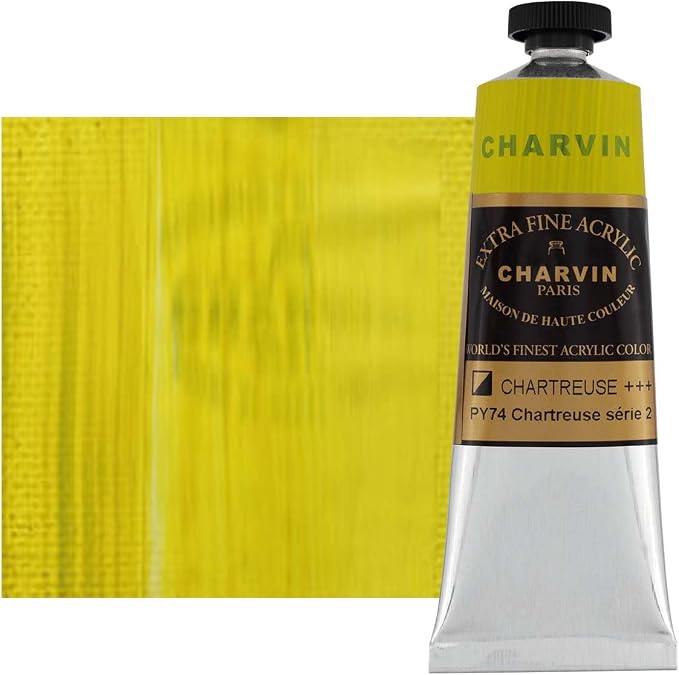 Charvin Extra Fine Professional Acrylic Paint - Image 2