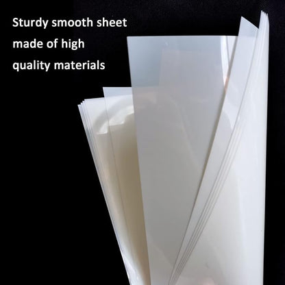 12 Pcs 10 Mil Blank Stencil Sheets 12 x 24 inch Milky Translucent PET Stencil - Image 4