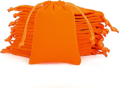 Velvet Drawstring Jewelry Bag, 3x4 Dice Bag, by Tapleap