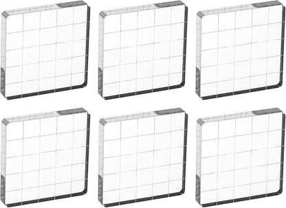 PATIKIL 2"x2" Acrylic Stamp Block by PATIKIL