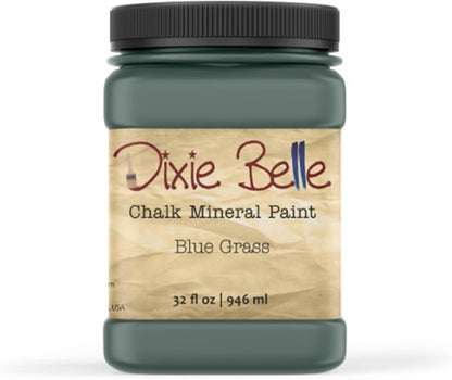 Dixie Belle Paint Company Chalk Finish Furniture Paint – Blue Grass – Matte by DixieBellePaintCompany