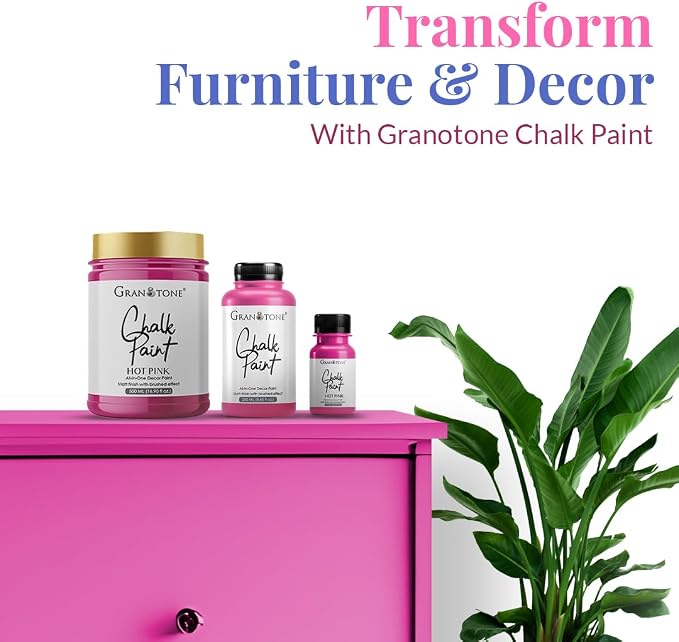 GRANOTONE Chalk Paint for Furniture | Matt-Finish Water-Based Acrylic Paint for - Image 2