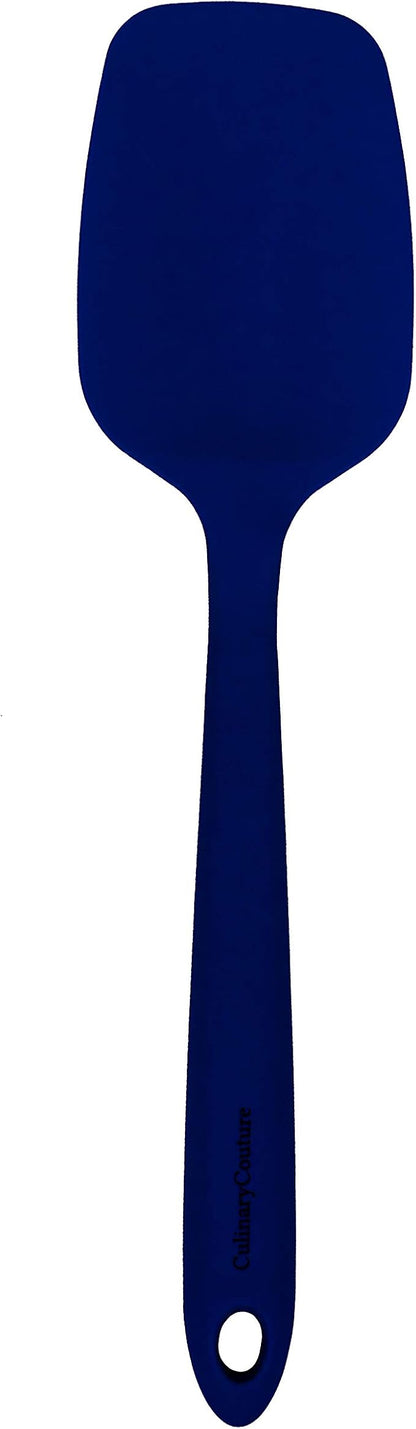 Culinary Couture 4-Piece Blue Baking Spatula Set - Image 7