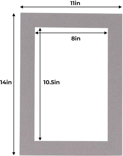 11x14 Mat for 8.5x11 Photo - Image 3