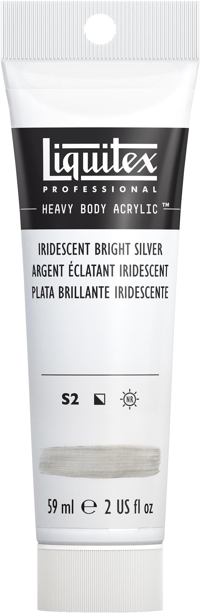 Liquitex Professional Heavy Body Acrylic Paint, 2-oz Tube, Iridescent Bright by Liquitex