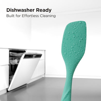 Kitchen Mama WaltzGrip Platinum Silicone Scraping Spatula: Heat Resistant - Image 6