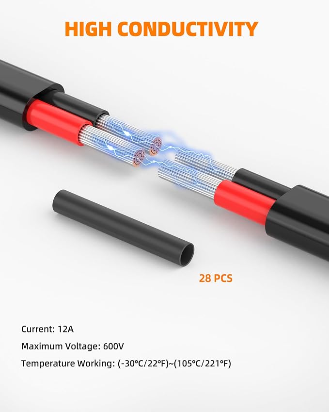 16 Gauge Wire, 16 AWG 2 Conductor Electrical Wire, Flexible/Oxygen-Free Tinned - Image 3