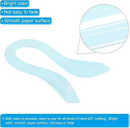 PATIKIL Quilling Strips Paper 600pcs 1.5mm 39cm Origami Paper Quilling Kits - Image 3