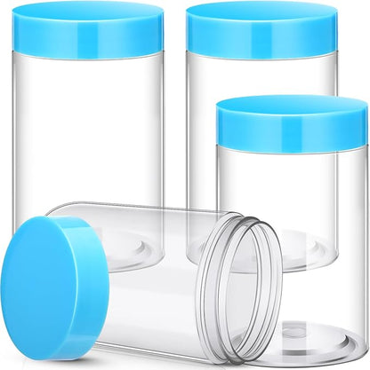 SATINIOR 12 Pack 12 oz Plastic Container Jars - Image 2
