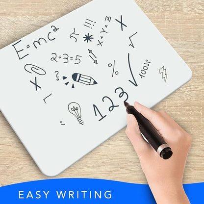 Small White Board, 9 x 12 Double Sided Dry Erase Lapboard - Image 5