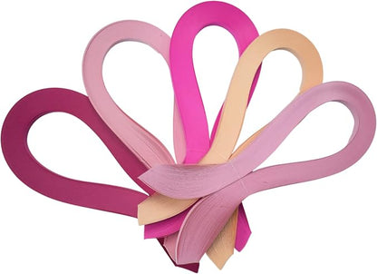 CrafTreat Pink Quilling Paper Strips - Image 2