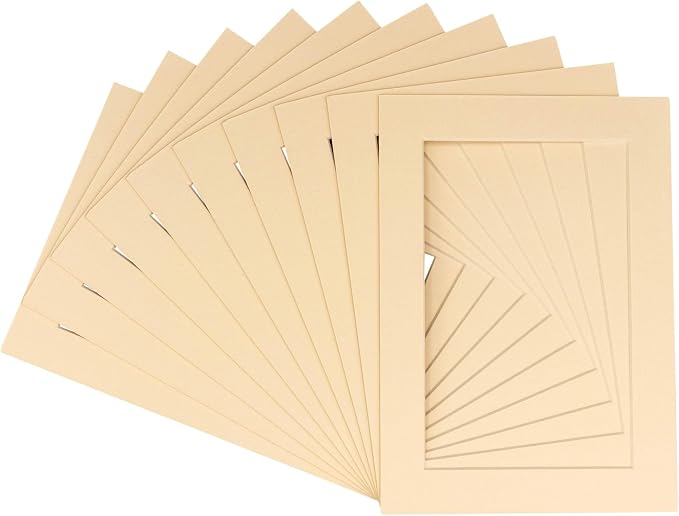 Pack of 25 Acid Free 11x14 Mats Bevel Cut - Image 2